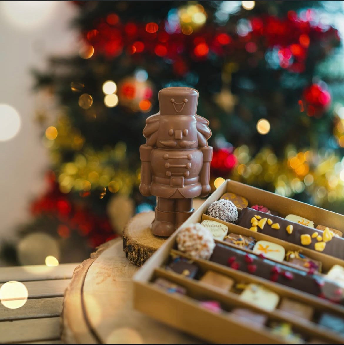 Casse-Noisette en Chocolat Valrhona - Sujet de Noël