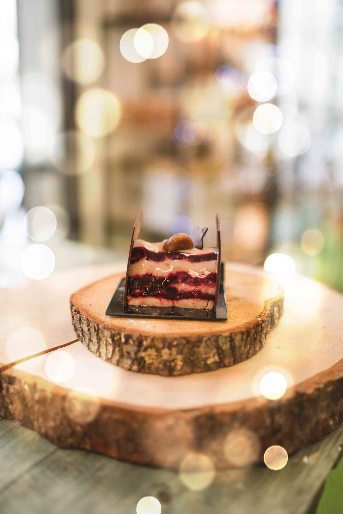 Tentation Marron - Cassis • Sans Sucre et Sans Gluten