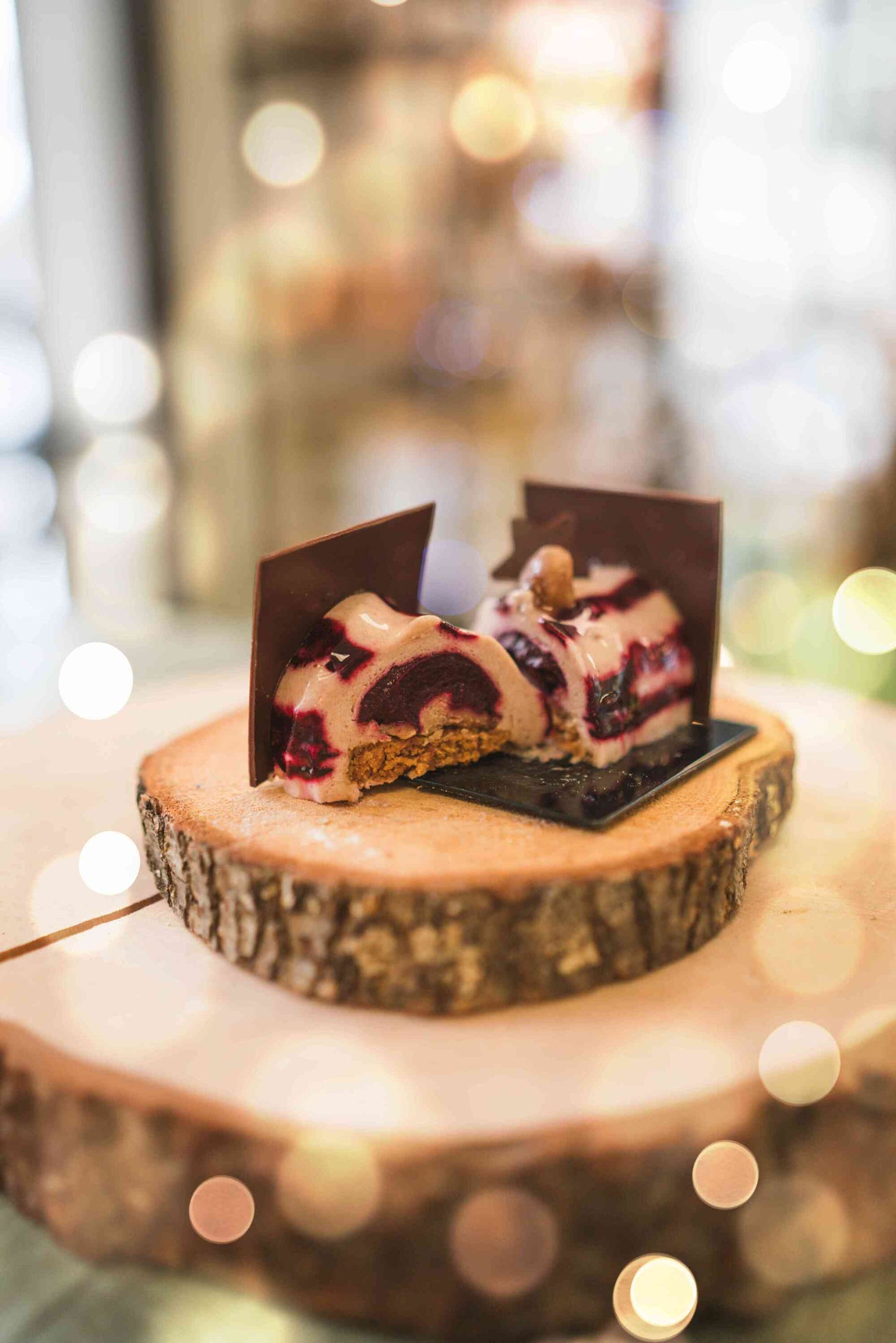 Tentation Marron - Cassis • Sans Sucre et Sans Gluten